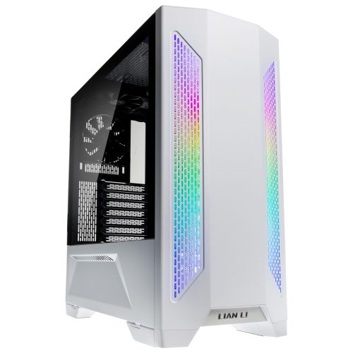 Gabinete Lian Li LANCOOL II White, LED RGB 8 Modos de iluminación, ATX, Cristal Templado, LANCOOL2-W