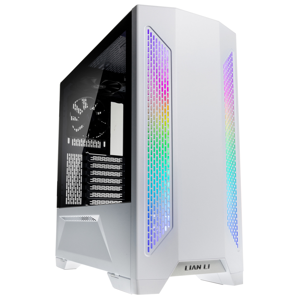 Gabinete Lian Li LANCOOL II White, LED RGB 8 Modos de iluminación, ATX, Cristal Templado, LANCOOL2-W