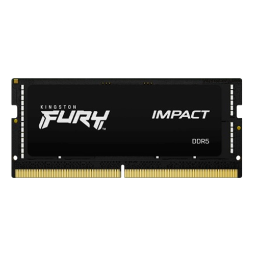 Memoria RAM Kingston FURY Impact DDR5, 6000MHz, 16GB, Non-ECC, CL38, SO-DIMM, XMP, KF560S38IB-16 /MAX. 1 X CLIENTE