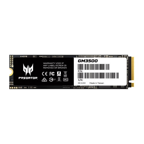 Unidad de estado solido SSD 1TB PCI-e 3.0 M.2 Acer Predator GM3500, 3400MB/S, BL.9BWWR.102 /MAX. 1 X CLIENTE