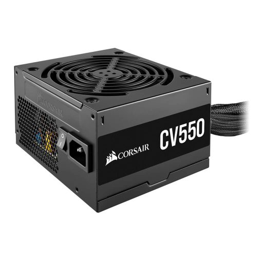 Fuente de poder Corsair CV550, 80 Plus Bronze, 550W - CP-9020210-NA