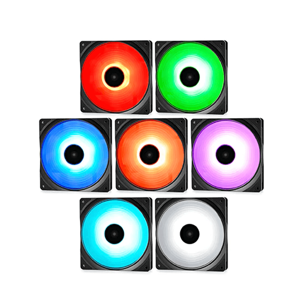 Kit 2 Ventiladores Deepcool RF140, 2x140mm, RGB, DP-FRGB-RF140-2C - Image 3