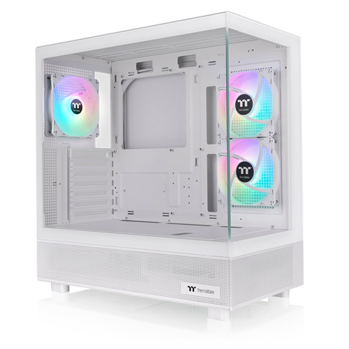 Gabinete Thermaltake View 270 TG ARGB Plus, Midi-Tower, Mini-ITX/Micro-ATX/ATX/E-ATX, USB 3.2, Sin Fuente, 3 Ventiladores ARGB Instalados, Snow, CA-1Y7-00M6WN-01