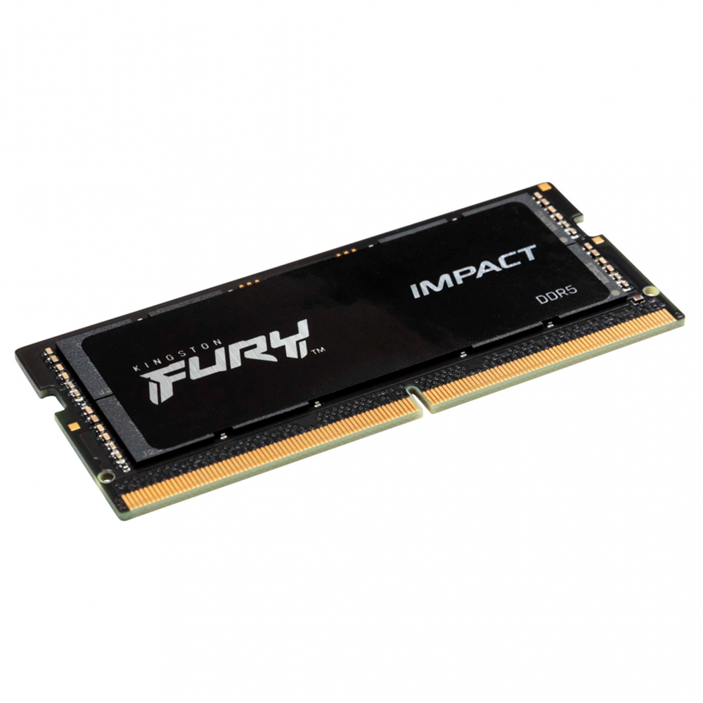 Memoria RAM Kingston Fury Impact DDR5, 4800MHz, 32GB, Non-ECC, CL38, SO-DIMM, KF548S38IB-32 /MAX. 1 X CLIENTE - Image 2