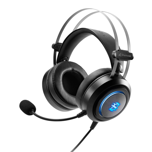 Diadema Gamer Sharkoon Skiller, Conector USB, Sonido Envolvente 7.1, Negro, SGH30 RGB SGH30