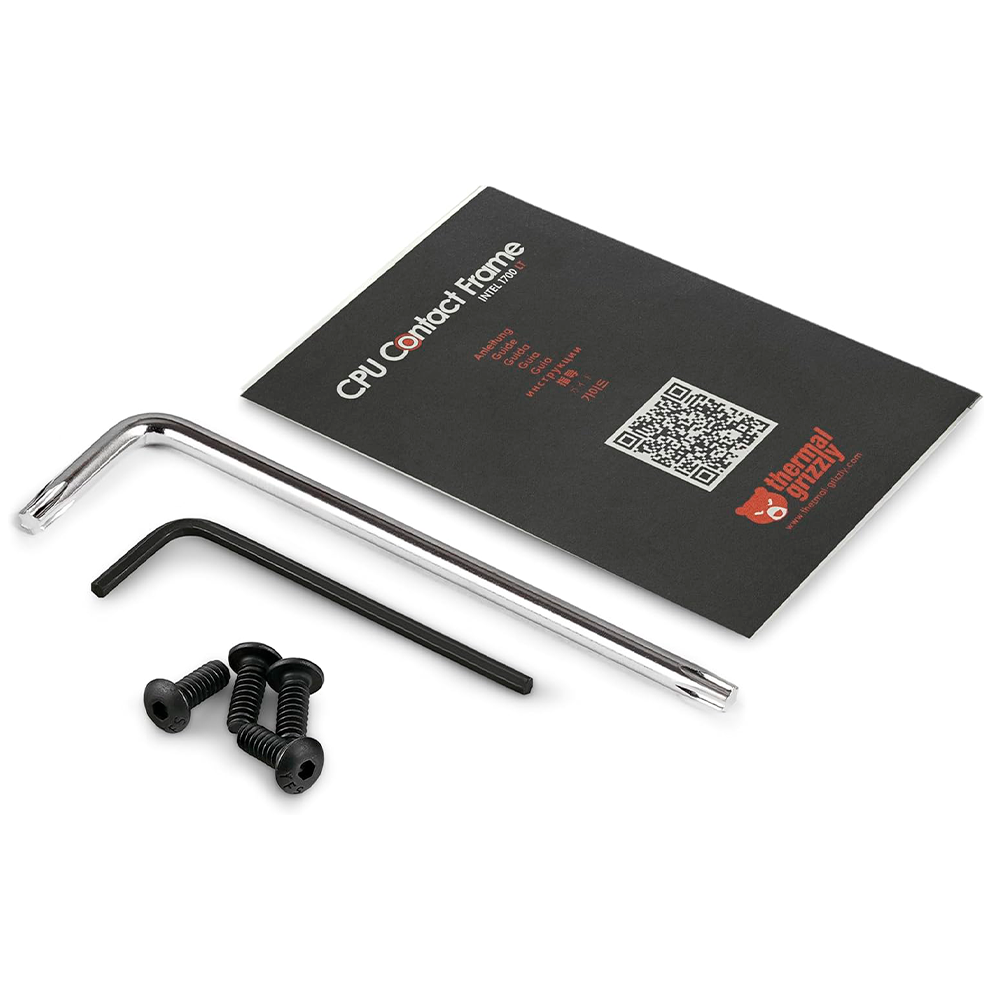 Marco de contacto de CPU Intel 1700 LT Thermal Grizzly, Para una presión de contacto optimizada de la CPU para mejorar el rendimiento de refrigeración, Versión "Lite", TG-CF-I1700-LT - Image 4