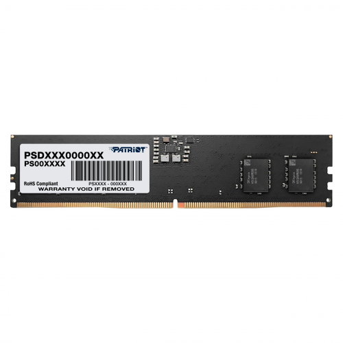 Memoria RAM Patriot Signature DDR5, 32GB, 5600MHz, UDIMM, Non-ECC, CL46, PSD532G56002 /MAX. 1 X CLIENTE