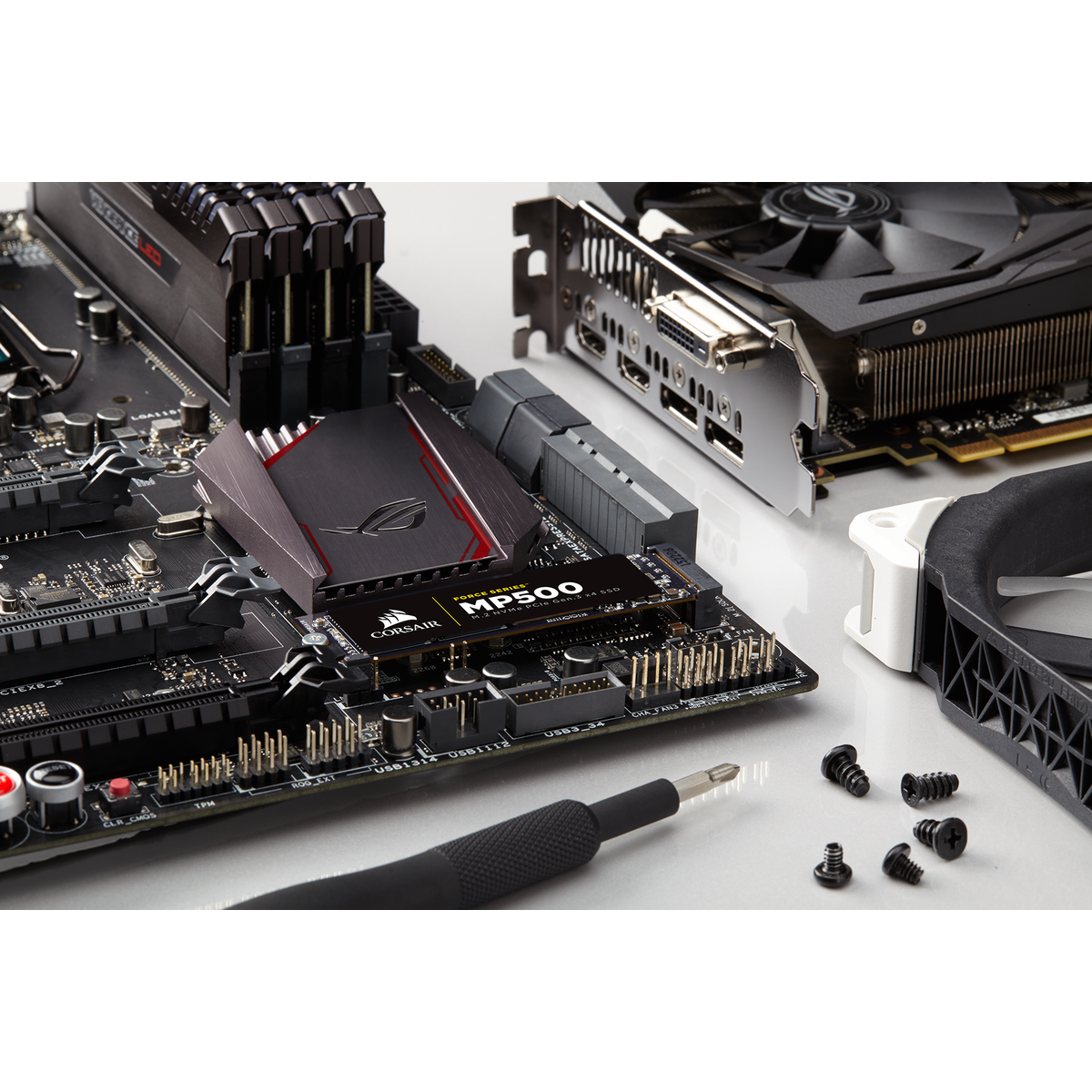 Unidad de estado solido SSD M.2 Nvme 120GB CORSAIR FORCE MP500, CSSDF120GBMP500, RECERTIFICADO /MAX. 1 X CLIENTE - Image 5