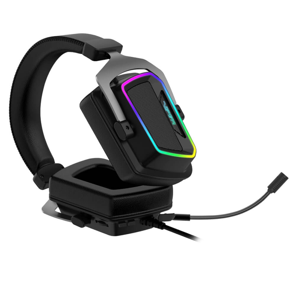 Diadema Gamer Viper V380 RGB Patriot, 7.1 Virtual Surround Audio, PC, Cancelación de ruido pasiva, Bass Response, PV3807UMXEK / - Image 2