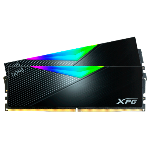 Memoria RAM Adata XPG Lancer RGB, 32GB (2x16GB), 8000MT/S, DDR5, CL38, Black, AX5U8000C3816G-DCLARBK /MAX. 1 X CLIENTE