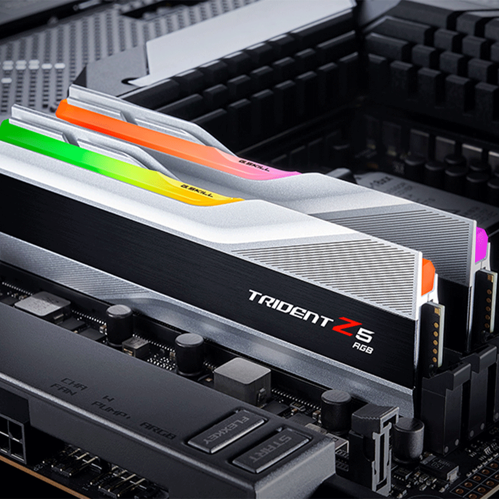 Memoria RAM 32GB DDR5 GSkill Trident Z5 RGB 5600Mhz Blancas, Kit 2x16GB, F5-5600J3636C16GX2-TZ5RS, PROMOG.S. /MAX. 1 X CLIENTE - Image 4