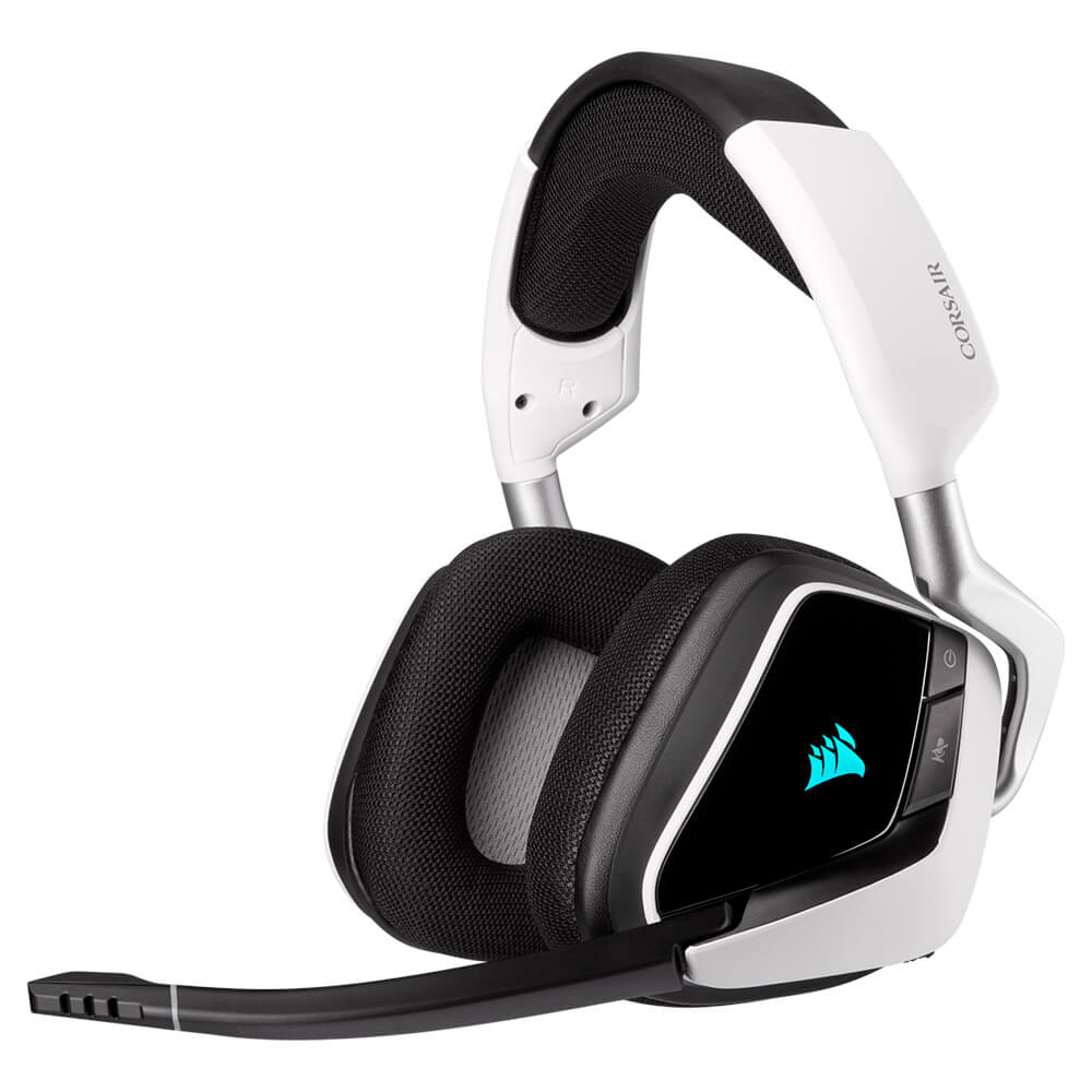 Diadema Gamer Corsair Void RGB Elite Wireless 7.1, White, PC, Iluminación RGB iCue, RECERTIFICADO, CA-9011202-NA/RF - Image 5