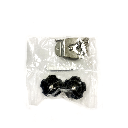 ICOM 895-0007-310 Juego de partes para instalar radio movil marino en bracket, con perrillas en color negro