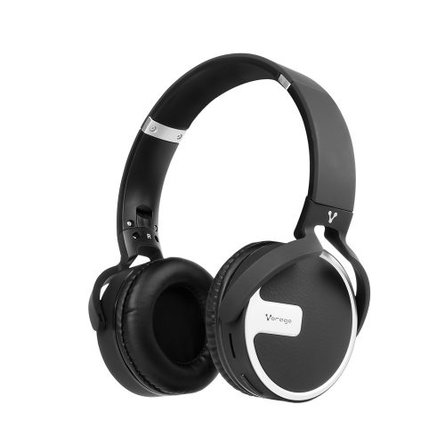 Diadema Bluetooth Vorago HPB-201, Jack 3.5 mm, Manos Libres, Plegables, Super Bass, HPB-201-BK