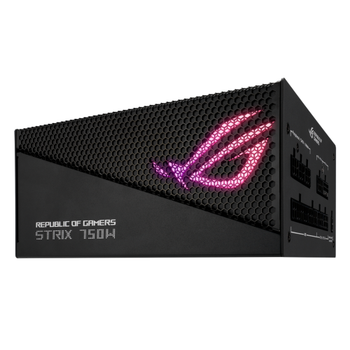 Fuente de Poder ASUS ROG Strix Gold Aura Edition 80+ Gold, 20+4 pin ATX, 135mm, 750W, ROG-STRIX-750G-AURA-GAMING, PROMOASUS