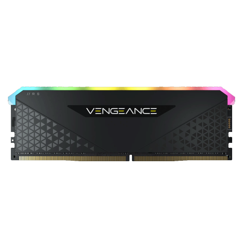 Memoria RAM DDR4 16GB 3200MHz Corsair Vengeance RGB RS, 1 Modulo, Negras, CMG16GX4M1E3200C16 /MAX. 1 X CLIENTE