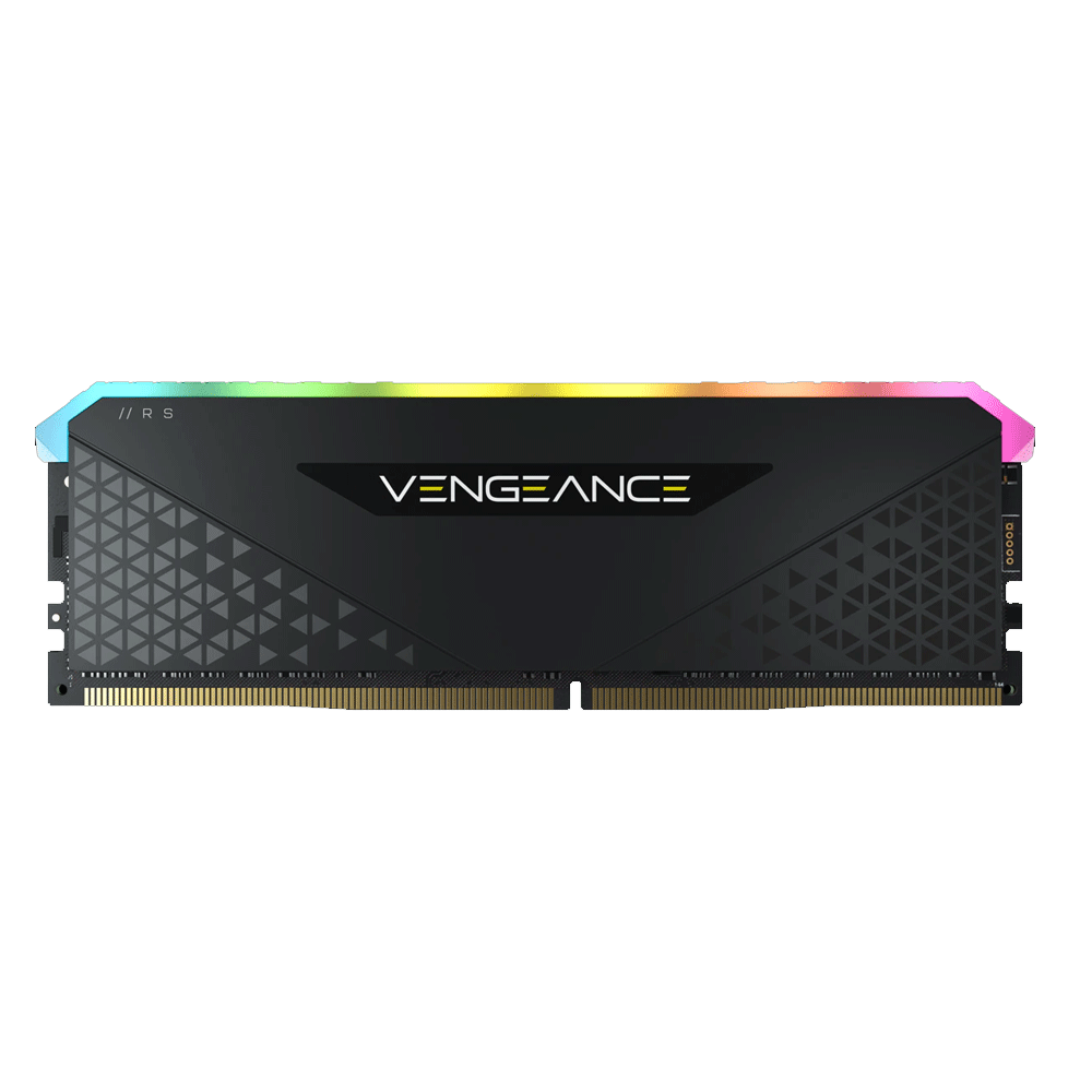 Memoria RAM DDR4 16GB 3200MHz Corsair Vengeance RGB RS, 1 Modulo, Negras, CMG16GX4M1E3200C16 /MAX. 1 X CLIENTE