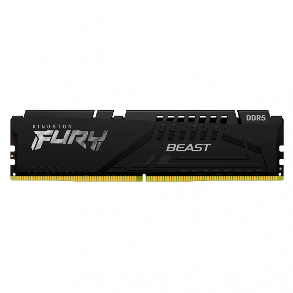 Memoria RAM Kingston FURY Beast, DDR5, 5200MHz, 16GB, Non-ECC, CL36, XMP/AMD EXPO, KF552C36BBE-16, /MAX. 1 X CLIENTE