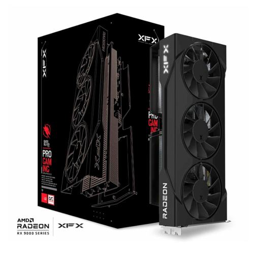 Tarjeta de Video XFX SWIFT RX 9060 XT OC GAMING, 16GB GDDR6, 128-bit, DisplayPort, HDMI, RX-96TS316B7