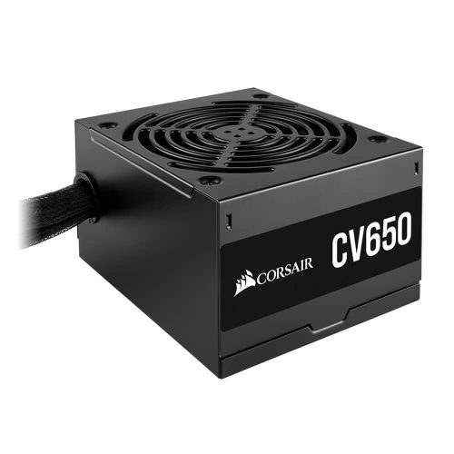Fuente de poder Corsair CV650, 80 Plus Bronze, 650W - CP-9020236-NA