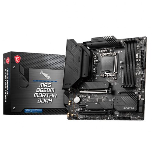 Tarjeta Madre MSI MAG B660M MORTAR DDR4, Socket LGA1700 Intel B660 Micro-ATX, DDR4, Intel Core 12th Generación