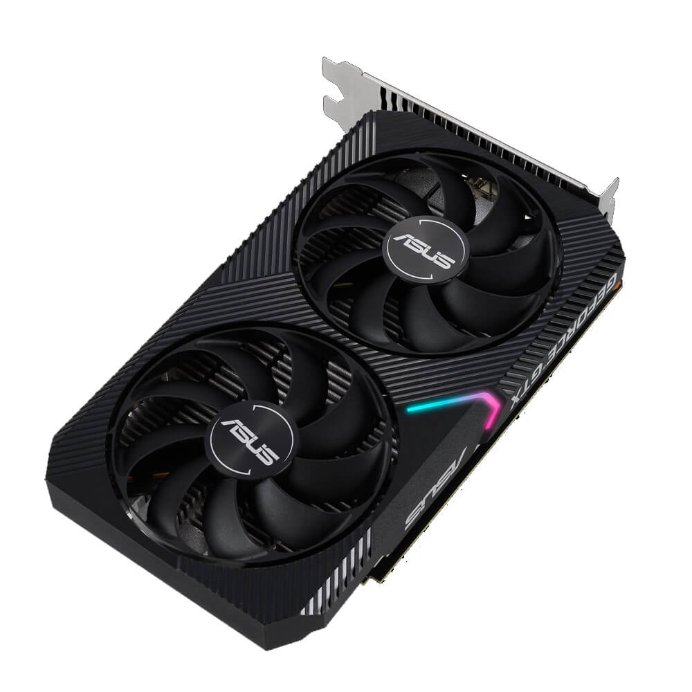 Tarjeta de video NVIDIA GeForce GTX 1650 4GB GDDR6, Asus Dual Mini OC Edition, HDMI, DP, DUAL-GTX1650-O4GD6-MINI-CSM, 3 AÑOS DE GARANTIA NACIONAL - Image 4