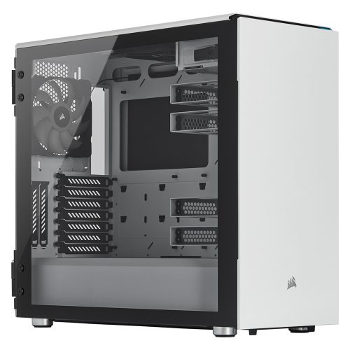 Gabinete Corsair Carbide 678C TG Blanco, Cristal Templado, CC-9011170-WW
