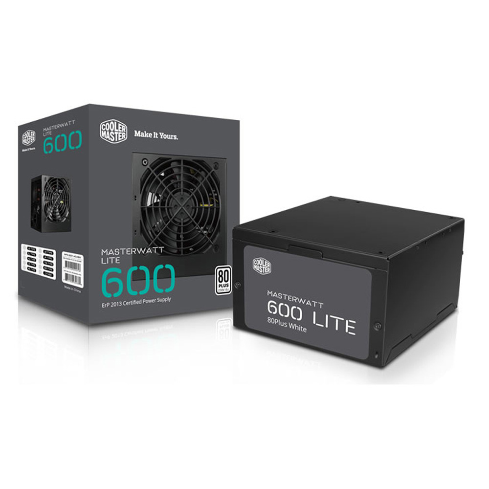 Fuente de poder Cooler Master MPX-6001-ACAAW-US, 600W, 80 Plus
