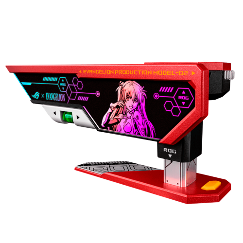 Soporte para GPU en Vertical ASUS ROG HERCULX EVA-02 EDITION, Edición Especial, RGB, ROG Herculx EVA-02 Edition, ASUSEVA