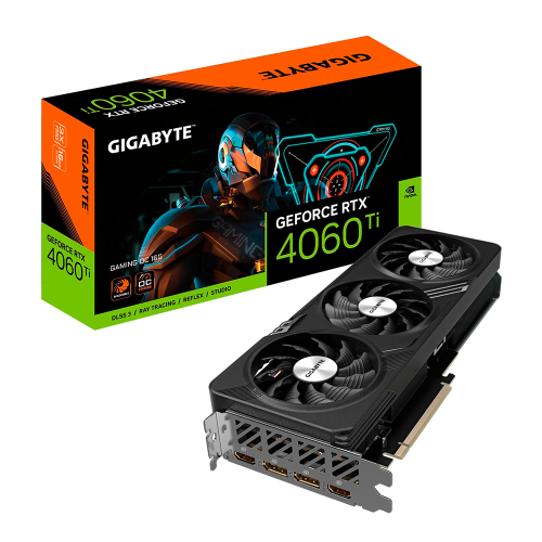 Tarjeta de Video Gigabyte NVIDIA GeForce RTX 4060 Ti GAMING OC, 16GB GDDR6, 2xHDMI, 2xDisplayPort, PCI Express 4.0, GV-N406TGAMING OC-16GD