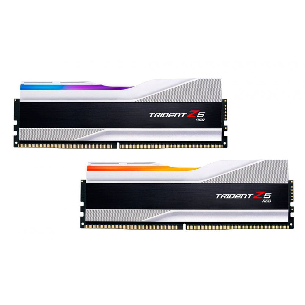 Memoria RAM G.Skill Trident Z5 RGB DDR5, 6400MHz, 32GB (2x16GB), Non-ECC, CL32, XMP, Blanco, F5-6400J3239G16GX2-TZ5RS /MAX. 1 X CLIENTE - Image 2