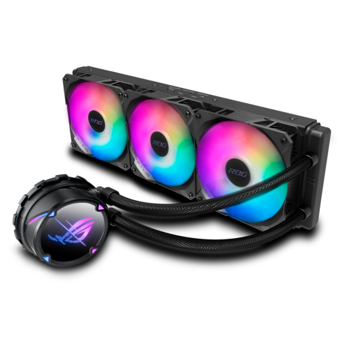 Sistema de Enfriamiento Liquido AIO Asus Rog Strix LC II 360 RGB - 120mmX3 (360mm) Intel y Amd, LC II 360 ARGB