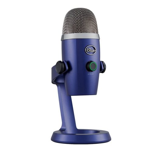 Microfono Profesional para Streaming Calidad Estudio, Blue Yeti Nano, VIVID BLUE, 988-000089