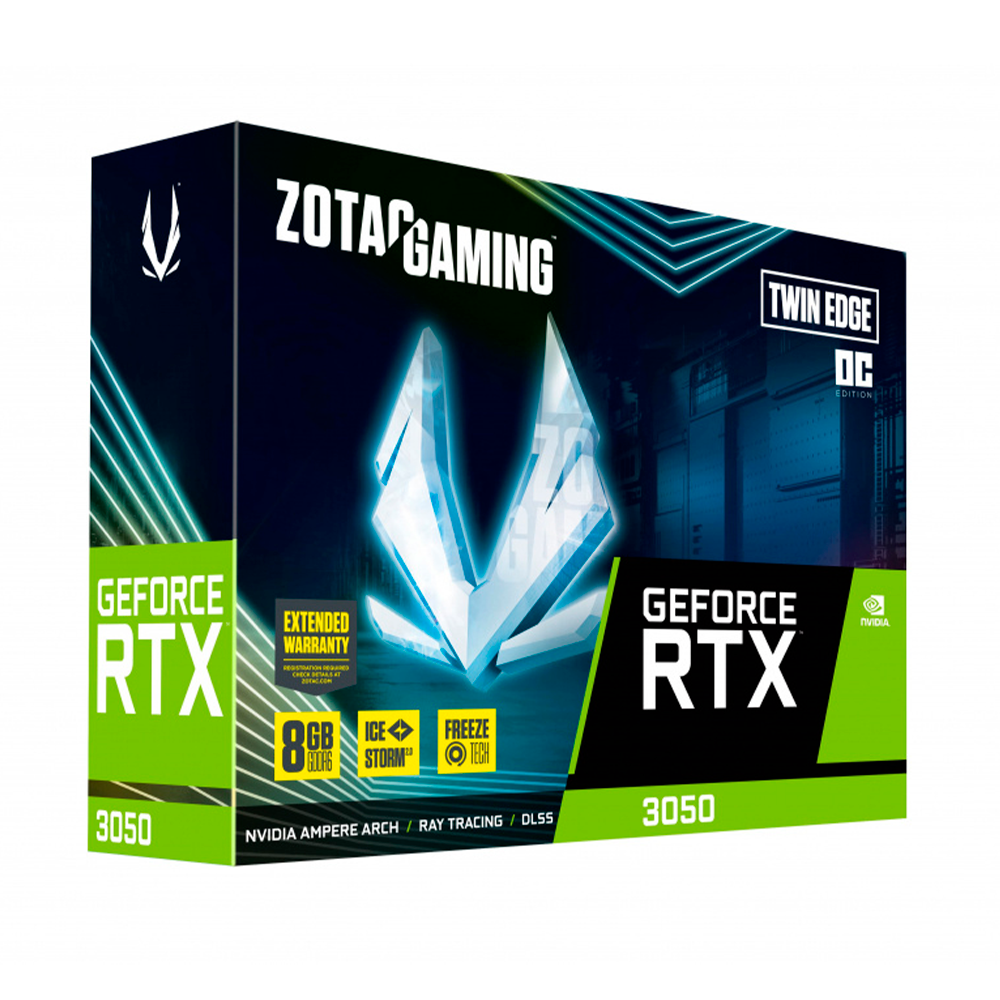 Tarjeta de Video Zotac NVIDIA GeForce RTX 3050 Twin, 8GB 128-bit GDDR6, PCI Express x8 4.0, ZT-A30500H-10M - Image 6