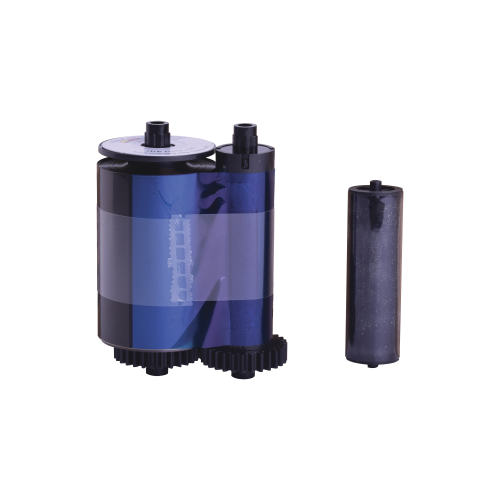 IDP 900907 (653313) Ribbon Full Color YMCK0 para SMART21 Rendimiento de 100 impresiones