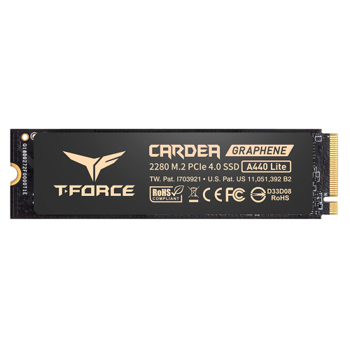 Unidad de Estado Sólido Team Group A440 Lite NVMe, 512GB, M.2, 4500 MB/s Escritura, 7000 MB/s Lectura, PCI Express 4.0, TM8FFQ512G0C129 /MAX. 1 X CLIENTE