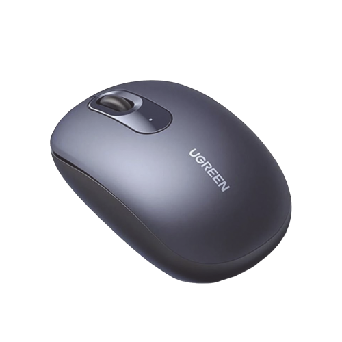 UGREEN 90550 Mouse Inalámbrico 2.4G 800/1200/1600/2400 DPI | Función de 3 botones | Alcance 10m | Silencioso | Ergonómico | Anti-caída y Anti-interferencias | Batería Alcalina AA incluida | Midnight Blue.