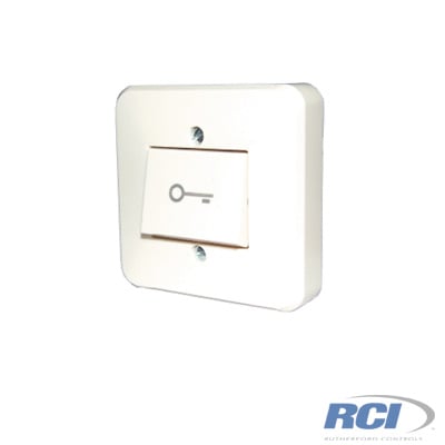 RCI – DORMAKABA 909SMO Botón de Salida Ultra Compacto, Ideal para uso en Escritorios, NO & NC, UL