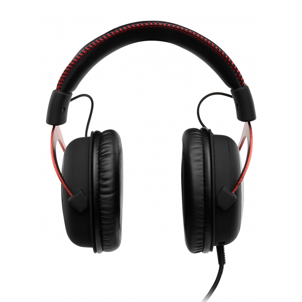 Audífonos Gamer HyperX Cloud II Red 7.1, Alámbrico, 1 Metro + 2 Metros de Extensión, 3.5mm, Negro/Rojo, 4P5M0AA - Image 3