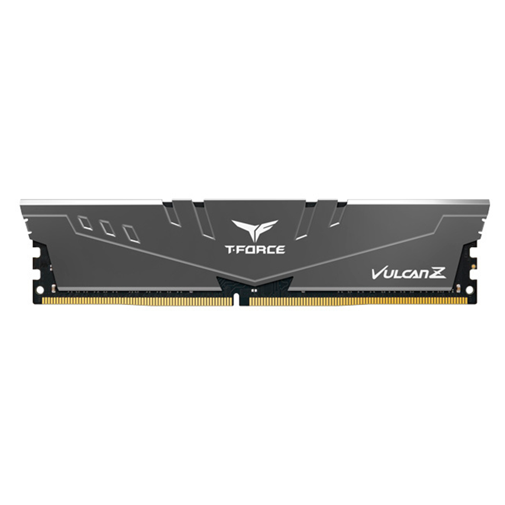 Memoria RAM Team Group T-Force Vulcan Z, 8GB, DDR4, 3600MHz, CL18, XMP, Gris, TLZGD48G3600HC18J01 /MAX. 1 X CLIENTE
