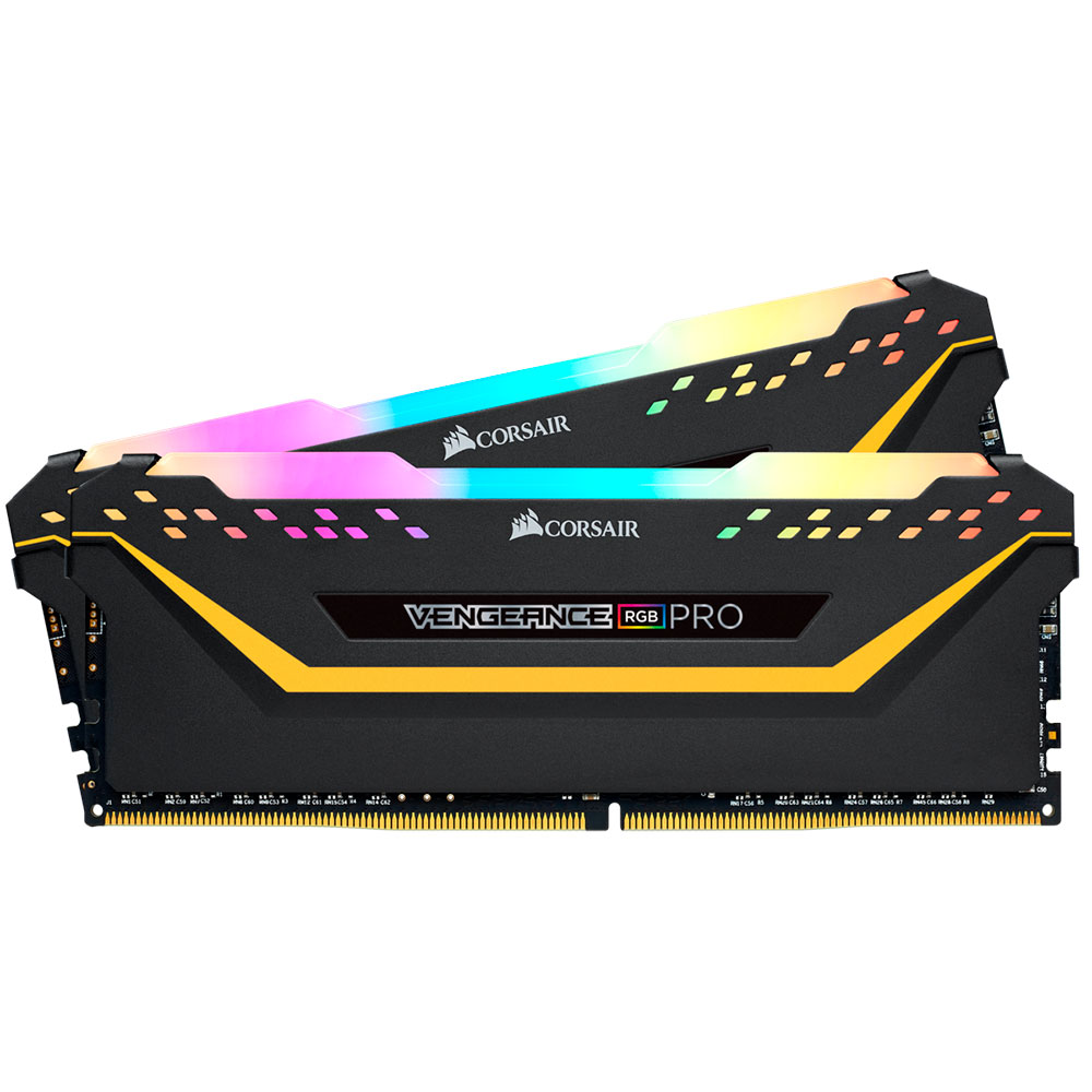 Memoria RAM DDR4 16GB 3200MHz Corsair Vengeance RGB PRO TUF, Kit 2x8GB, Negras, CMW16GX4M2C3200C16-TUF, /MAX. 1 X CLIENTE