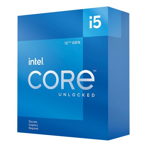 Procesador Intel Core i5-12600KF 4.90GHz, 6 Nucleos Alto Rendimiento, 4 Nucleos Alta Eficiencia, 16 Threads, Socket LGA1700 - Intel 12TH Generación, REQUIERE DISIPADOR, REQUIERE TARJETA DE VIDEO, BX8071512600K/ NAVIDAD
