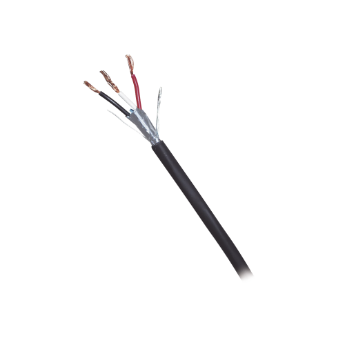 VIAKON 9223 3 x 18 AWG, Cable, Blindado, 305 Metros, Riser, Color Gris, Hecho en México