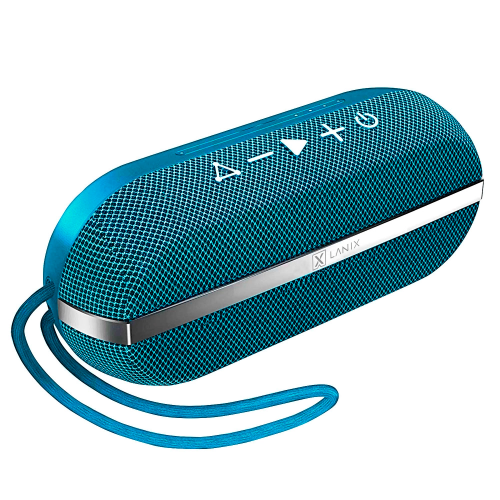 Bocina Bluetooth LANIX 11316, LXSP PRT, Altavoz portátil, Estéreo, Azul, 12W, 11316