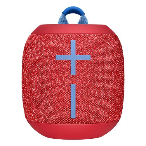 Bocina Mini Portable Bluetooth Logitech WonderBoom 2 Rojo, Antigolpes - Sumergible, 984-001556 /