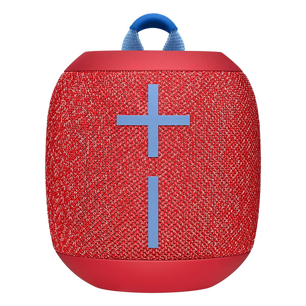 Bocina Mini Portable Bluetooth Logitech WonderBoom 2 Rojo, Antigolpes - Sumergible, 984-001556 /