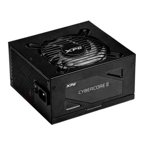 Fuente de Poder XPG Cybercore ll 80 PLUS Platinum, 24-pin ATX, 120mm, 1300W, CYBERCOREII1300P-BKCUS