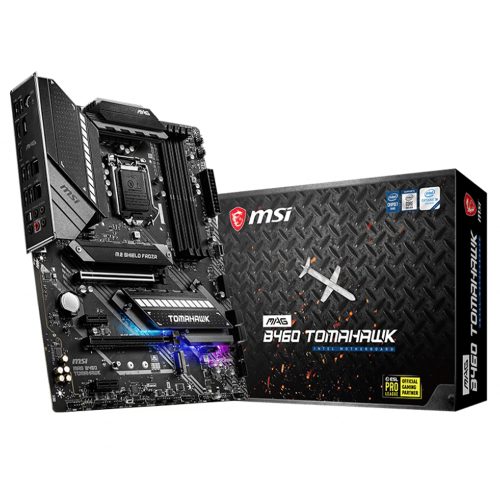 Tarjeta Madre MSI MAG B460 TOMAHAWK, Socket LGA1200, Intel B460, ATX, DDR4, Intel Core 10th Generación