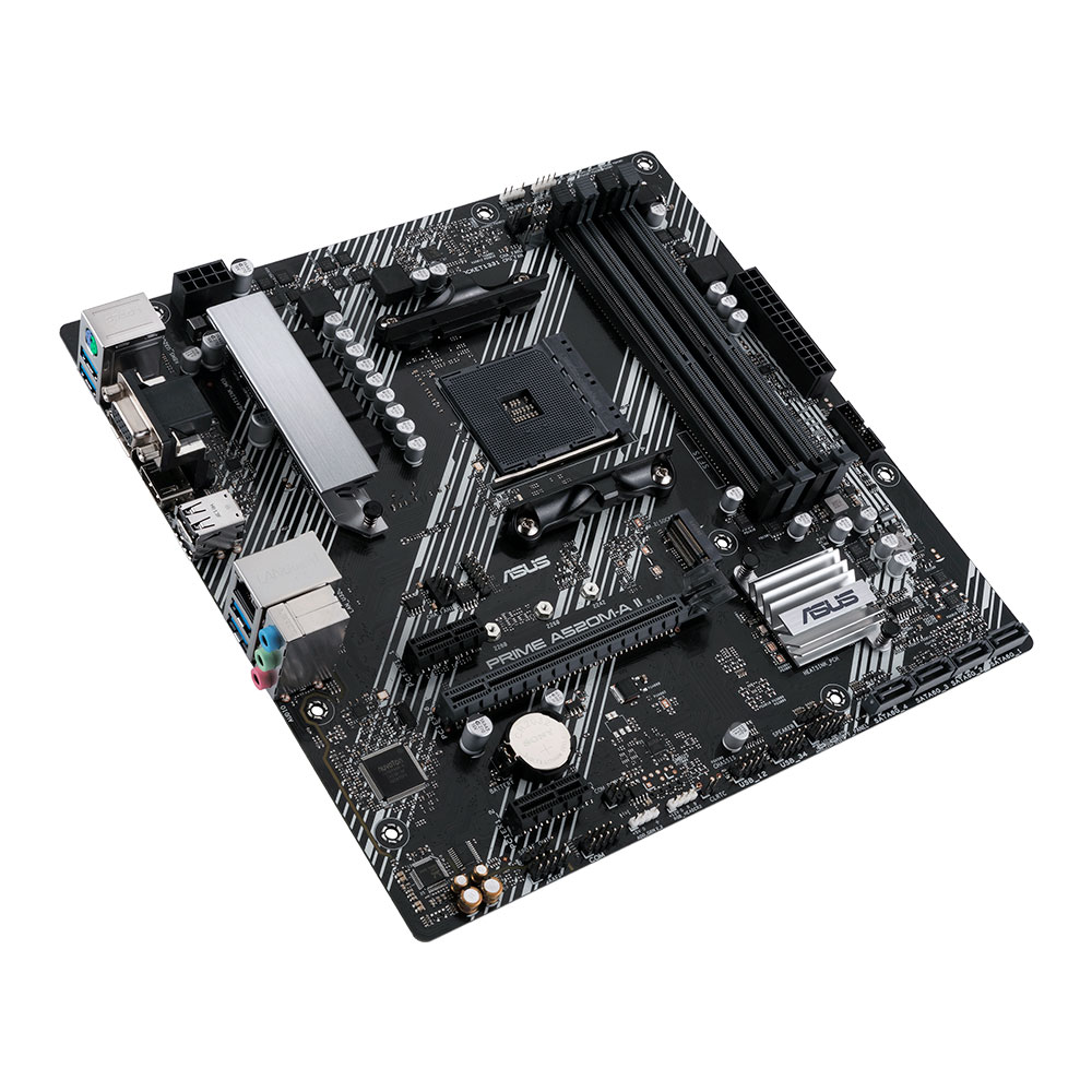 Tarjeta Madre Asus PRIME A520M-A-ll/CSM Socket AM4 AMD Ryzen 3ra Generación Ready A520 Micro ATX, DDR4 - Image 4