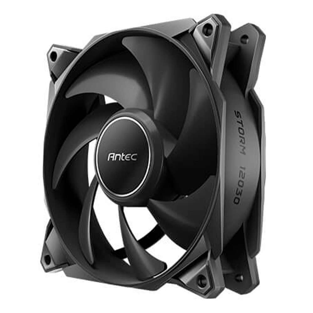 Ventilador Antec STORM T3, 120mm, 600-2200RPM, Negro, 1 Pieza, STORM T3 120